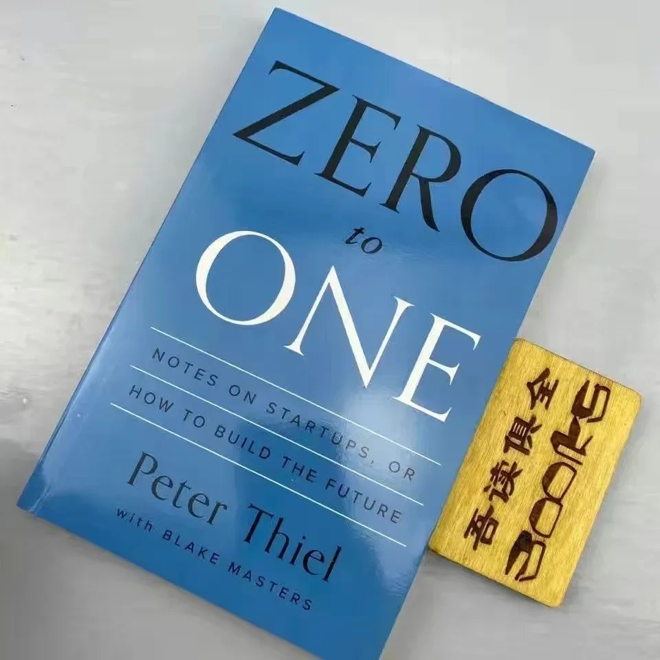 Zero para um de Peter Thiel com notas de Blake Masters em inicializações Como construir o futuro Incentivar livros Brochura