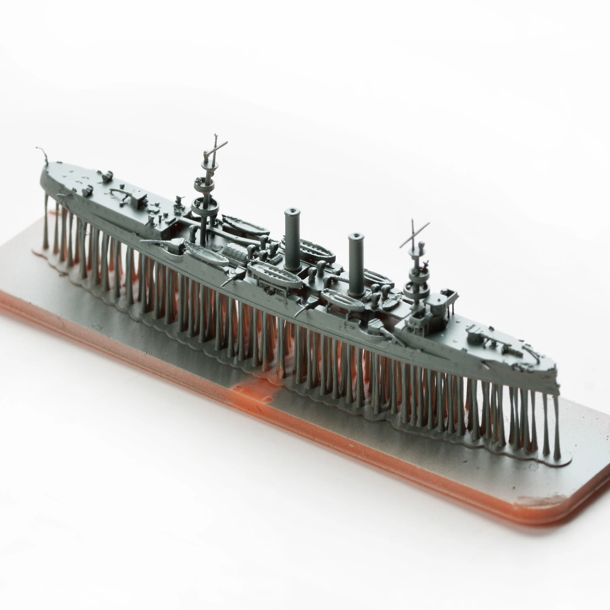 SSMODEL SSC509 1/1800 1/2000 1/2400 Military Model Kit USN Albany Cruiser CL-23 Miniature Factory building