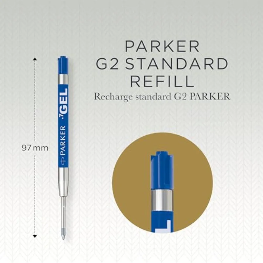 Jotter Originals Gel Pen Refills Smooth Gel Ink Refills Medium Tip 0.7mm 2 Count view 4