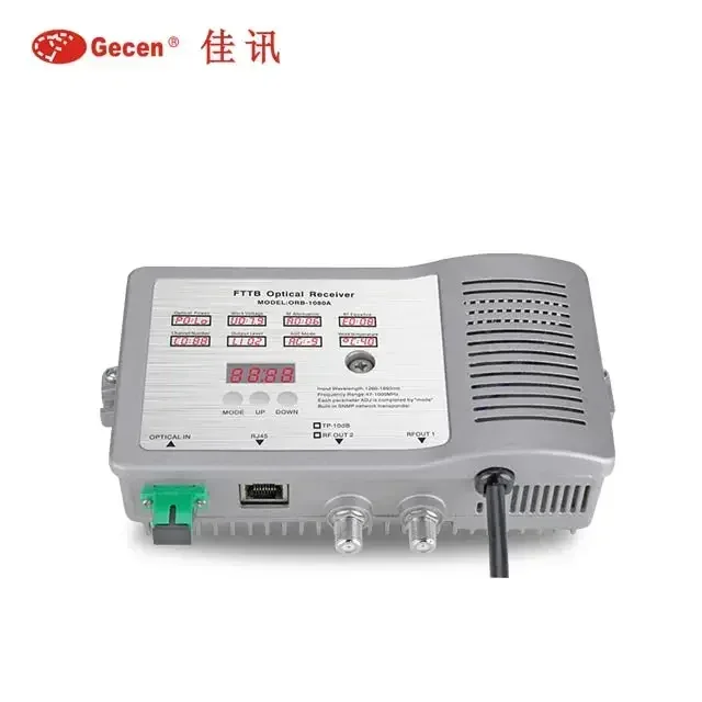 

High quality fttb catv optical fiber receiver node
