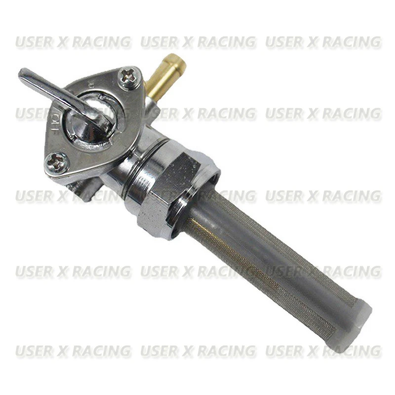 USERX Universal motorcycle fuel valve oil switch pump tap petrol pet cock filter for Harley Davidson 62169-83981 Sportster Glide