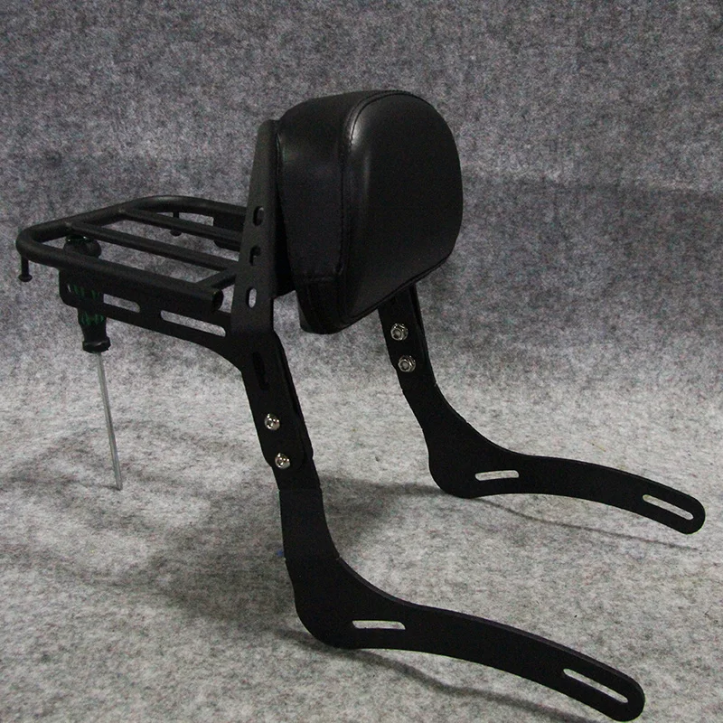 

Rear Passenger Backrest Sissy Bar with Luggage Rack for Honda REBEL 1100 CM1100 CMX1100 2021 2022 2023 21 22 23 Matte Black C