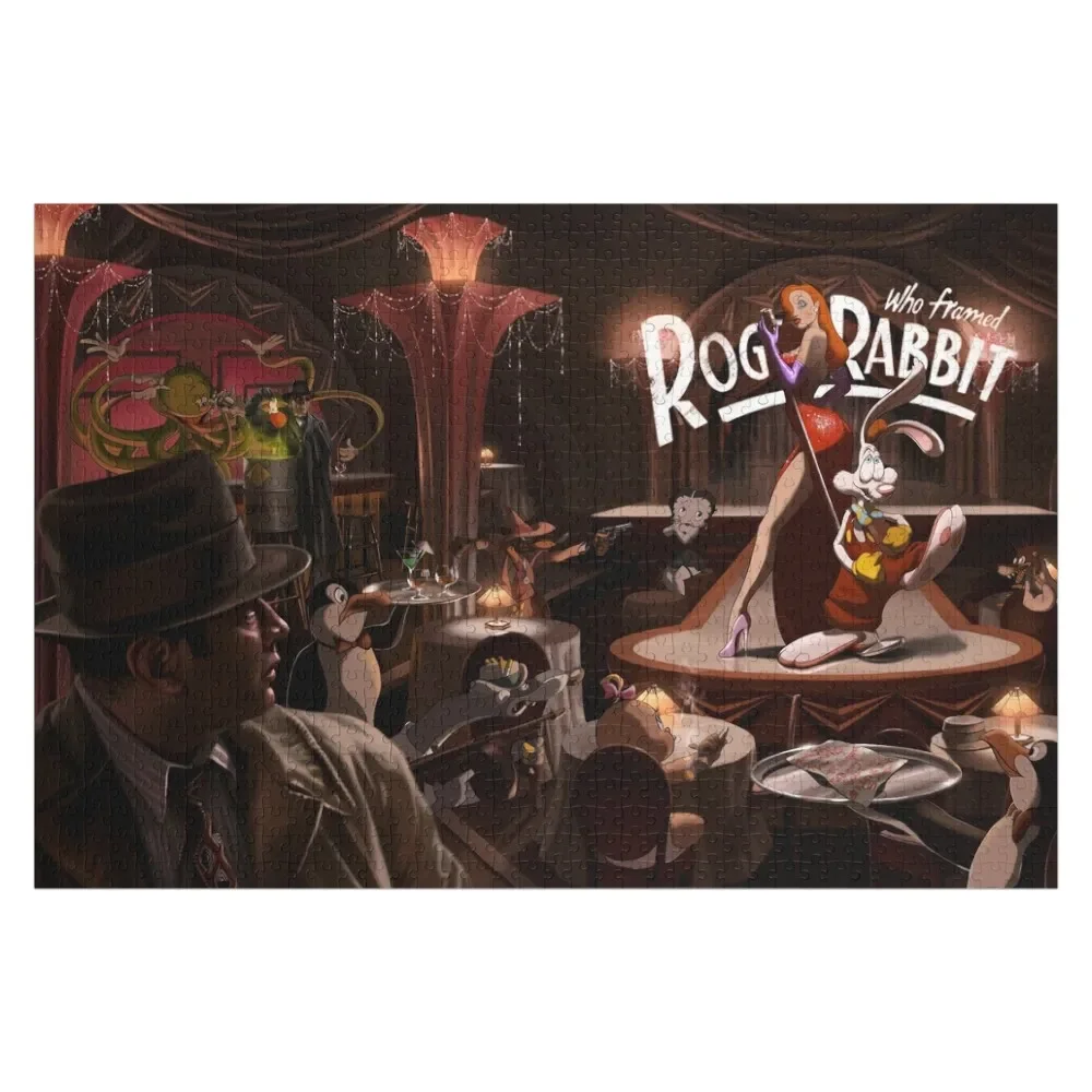 

Who Framed Roger Rabbit Jigsaw Puzzle Woodens For Adults Wooden Animal Customizable Child Gift Custom Wood Puzzle