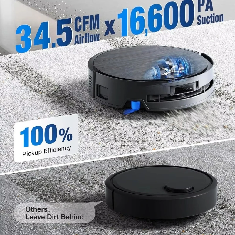 Robotic Vacuum Cleaner Wireless Aspirapolvere Aspirateur Staubsauger LDS Automatic Cleaning
