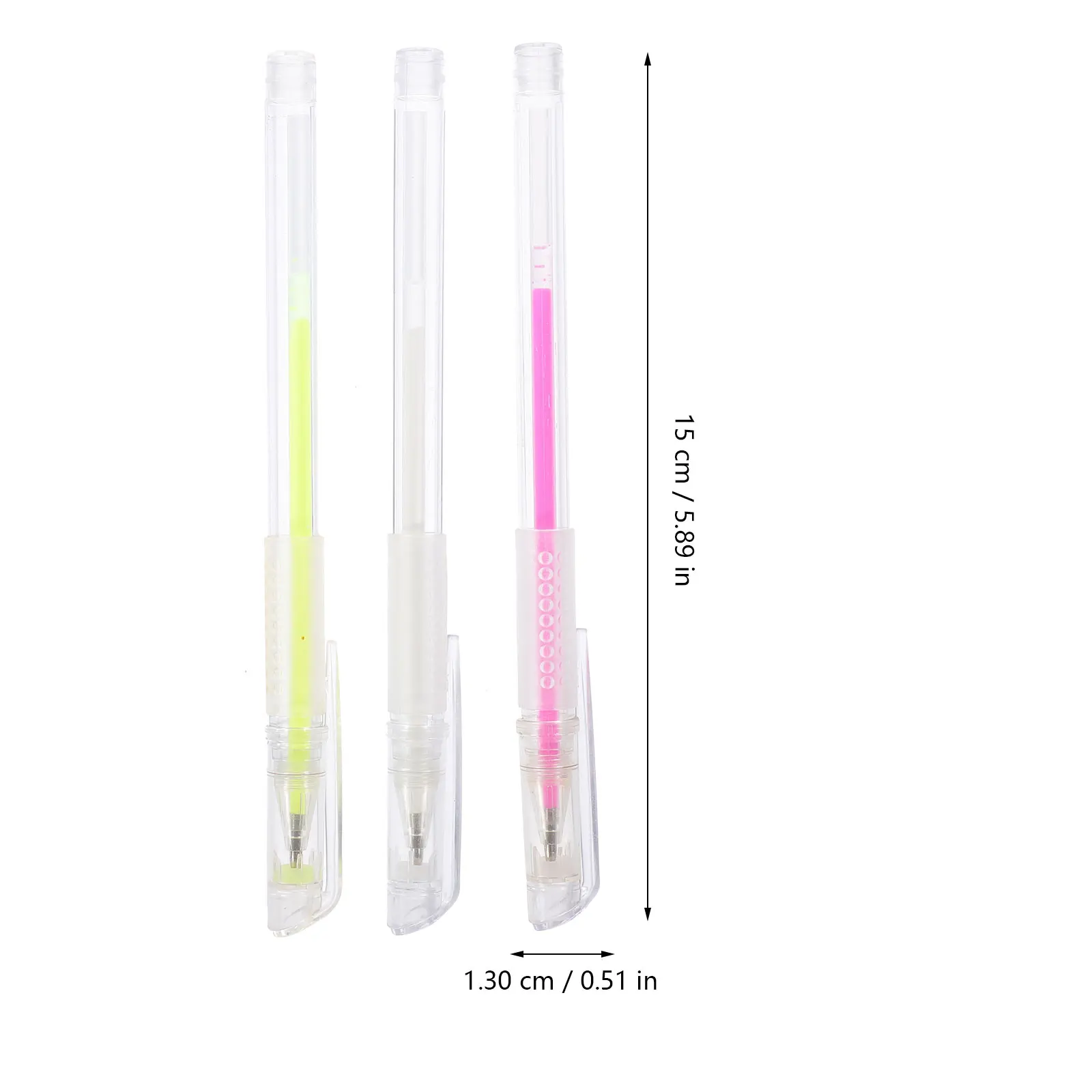 6 Stuks Huidmarkering Pen Langdurige Niet-Vlekkende Waterdicht Voor Wenkbrauw Mapping Chirurgie Positionering Brow Lijn Precisie tip