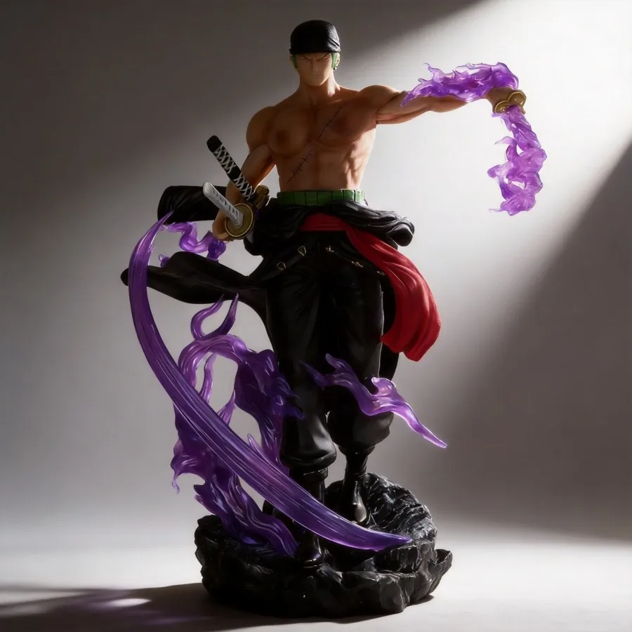 

Roronoa Zoro (Three-Sword Style) One Piece Anime Figure 31cm - Decoration, Figure, Desktop, Statue, Gift