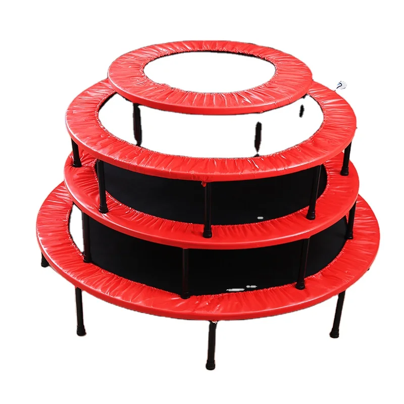 

36 inch Mini trampoline Foldable Trampoline for Kids and adults Fitness Exercise Training with Safe Pad Cover with Handrail