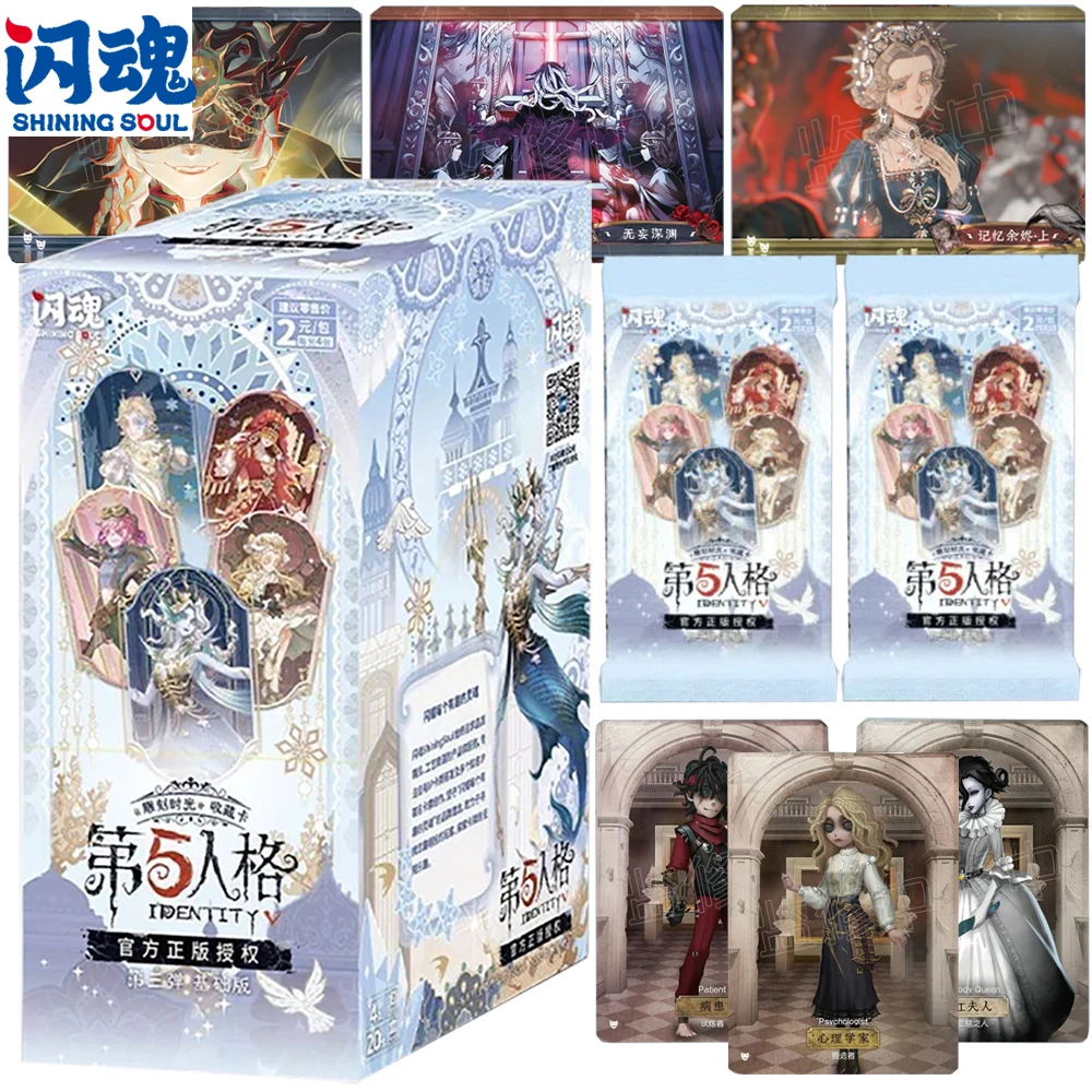 Identity V Collection Card Strategy Operation Multiplayer Competitive Game Patricia Dorval Andrew Kreiss Activity Poster Cards