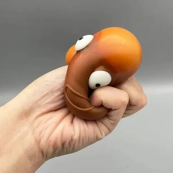 Tamborete squeeze brinquedo adulto engraçado alívio do estresse brinquedo complicado cocô criativo crianças brincadeira brinquedo fidget escritório descompressão decoração presente