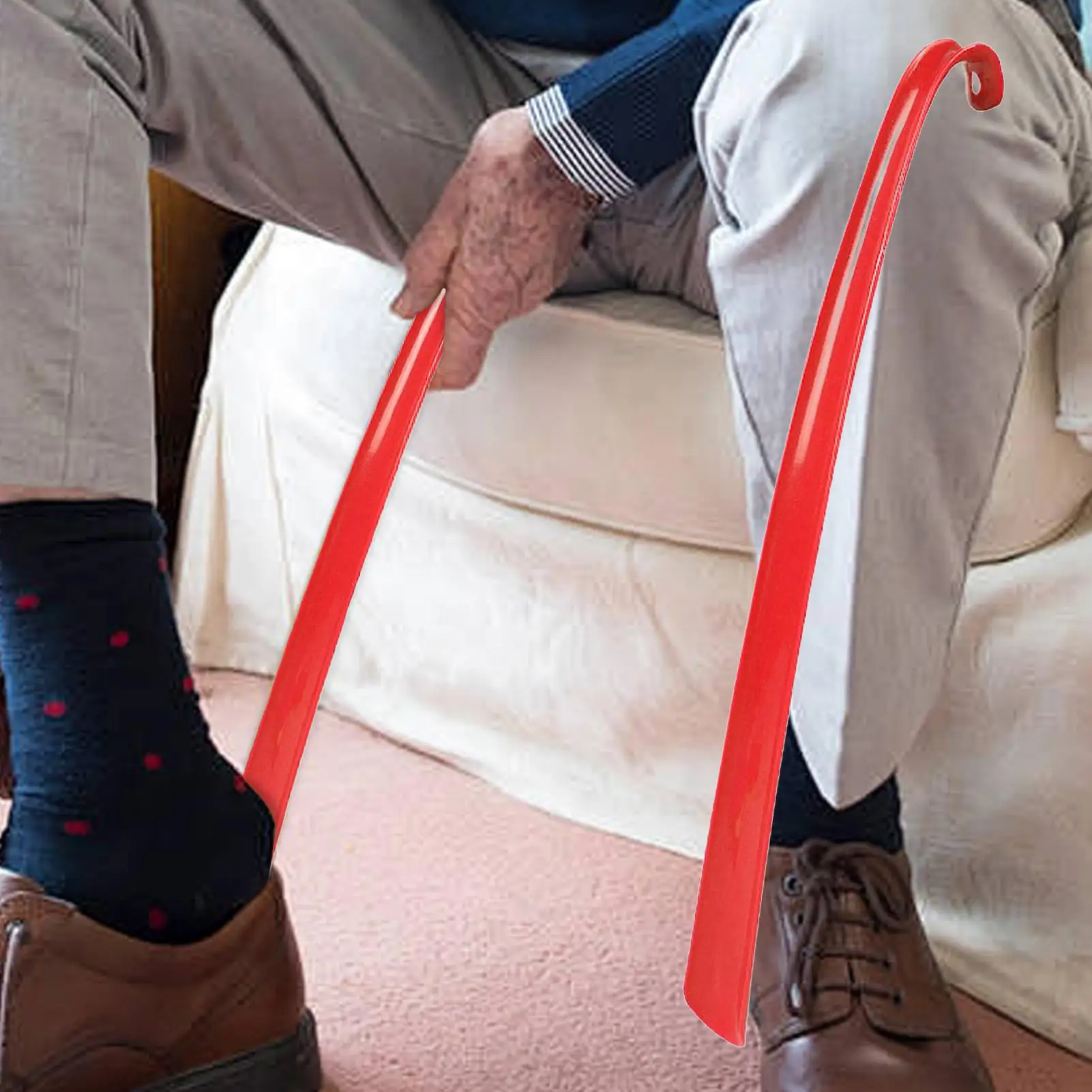 Shoe Puller Dressing Stick Sock Remover Aid Helper Lazy Wear Helper Boot Lifter Shoehorns Accessories for Seniors Men Women Kids