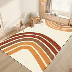 Multicolour Geometric Simplicity Carpet Living Room Creative Children Room Decoration Rug Kid Bedroom Non-slip Soft Mat Washable