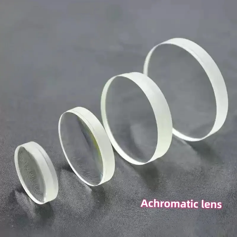 ‌25.4mm Diameter Achromatic Lens Focal Length 150mm 300mm Optical Glass 400-700nm 650-1050nm 1050-1700nm For Optical Instrument