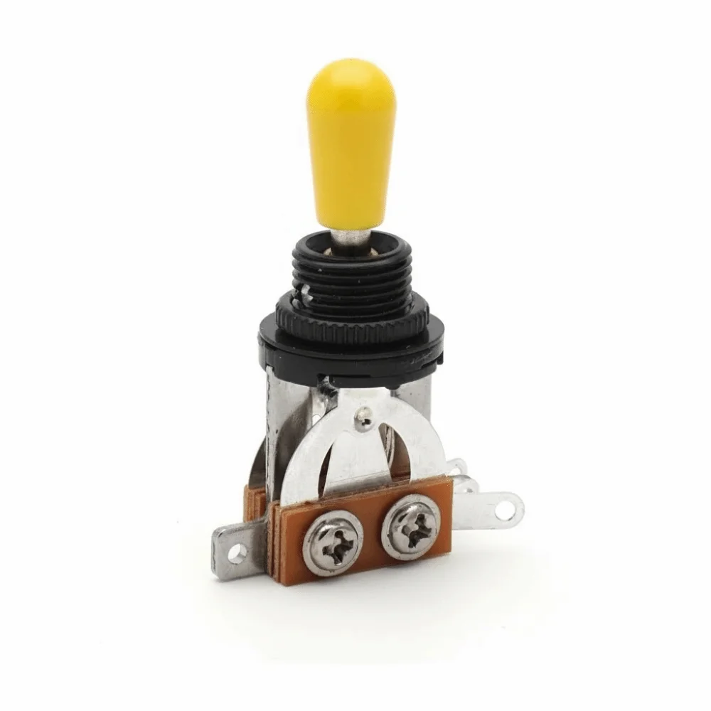 

3-Speed Tone Switch Electric Guitar Toggle Switch Stable Contact No Noise Guitar Pickup Switch Open-Type Easy Installation