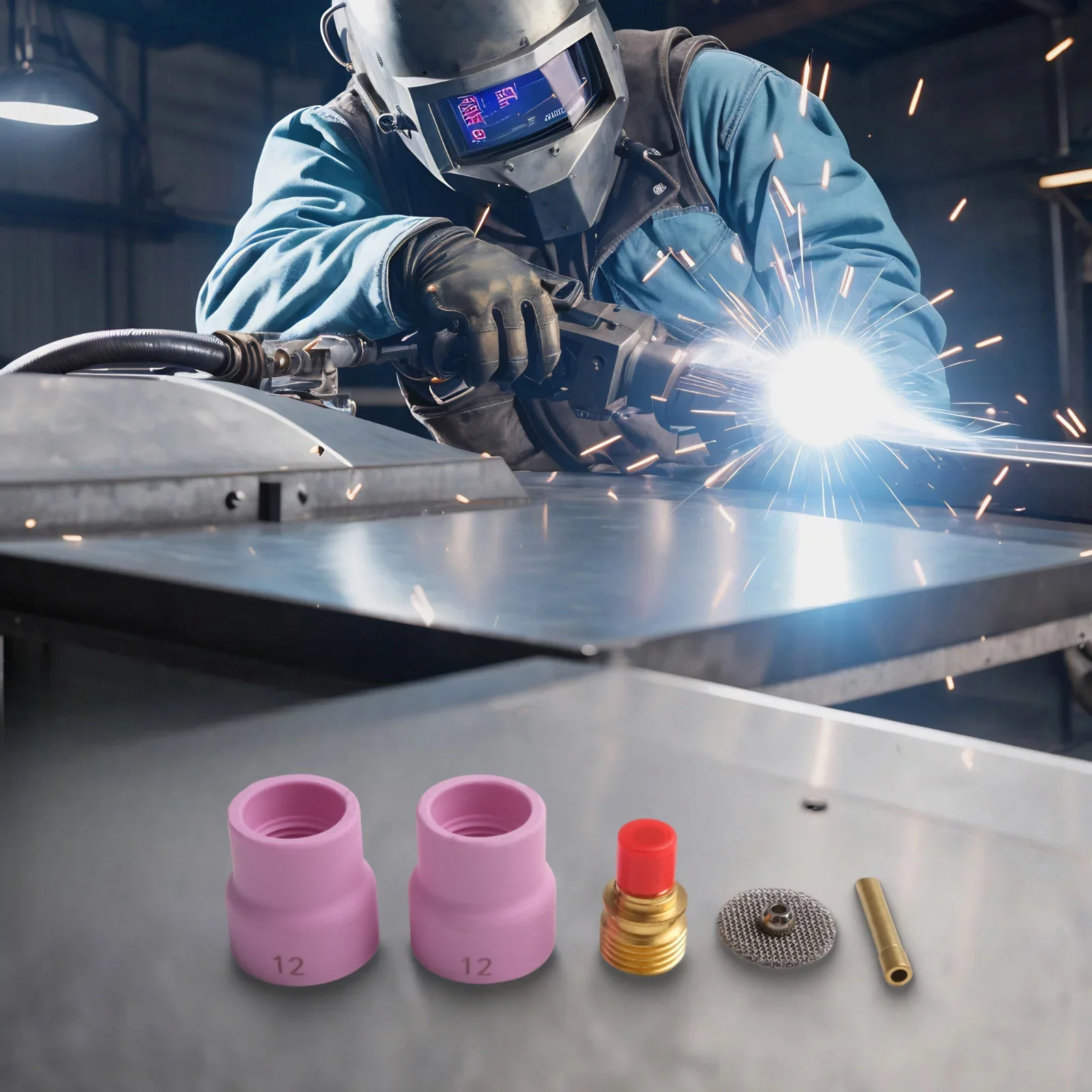 Ceramic Cup Complete Flared Ceramic Mug & 25 Series Tig Torches 20 25 Flashlights Ceramic Cup Complete Kit Fupa 12 High Quality