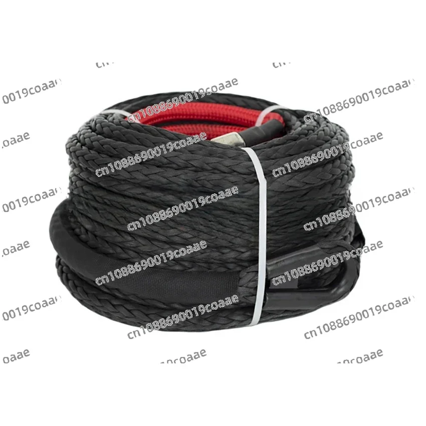 Synthetic Winch Rope for ATV SUV Vehicle, Tow Car, Off Road Trailer, 12mm x 28M, 13mm x 25m