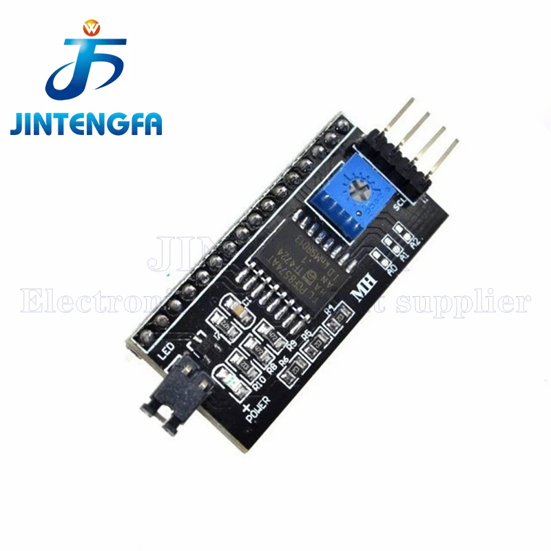 1 pièces LCD1602 1602 module écran vert 16x2 caractères Module d'affichage LCD.1602 5 V écran vert et code blanc pour arduino