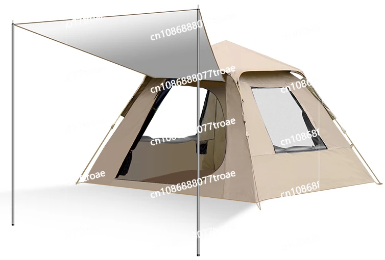 

Folding portable canopy 2-in-1 complete set of automatic camping equipment