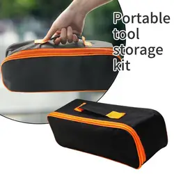 Borsa per attrezzi in tessuto Oxford Kit Hardware per elettricisti borsa per attrezzi portatile borsa per attrezzi in tela Organizer piccola borsa per riporre gli attrezzi K9i1