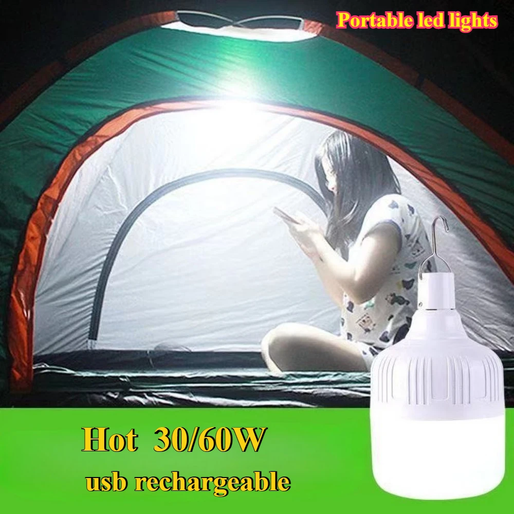 

For Camping Light Led Work Light Long Lasting Rechargeable Lamps Outdoor Lights Portable Rechargeable Lamp Lantern Emergency