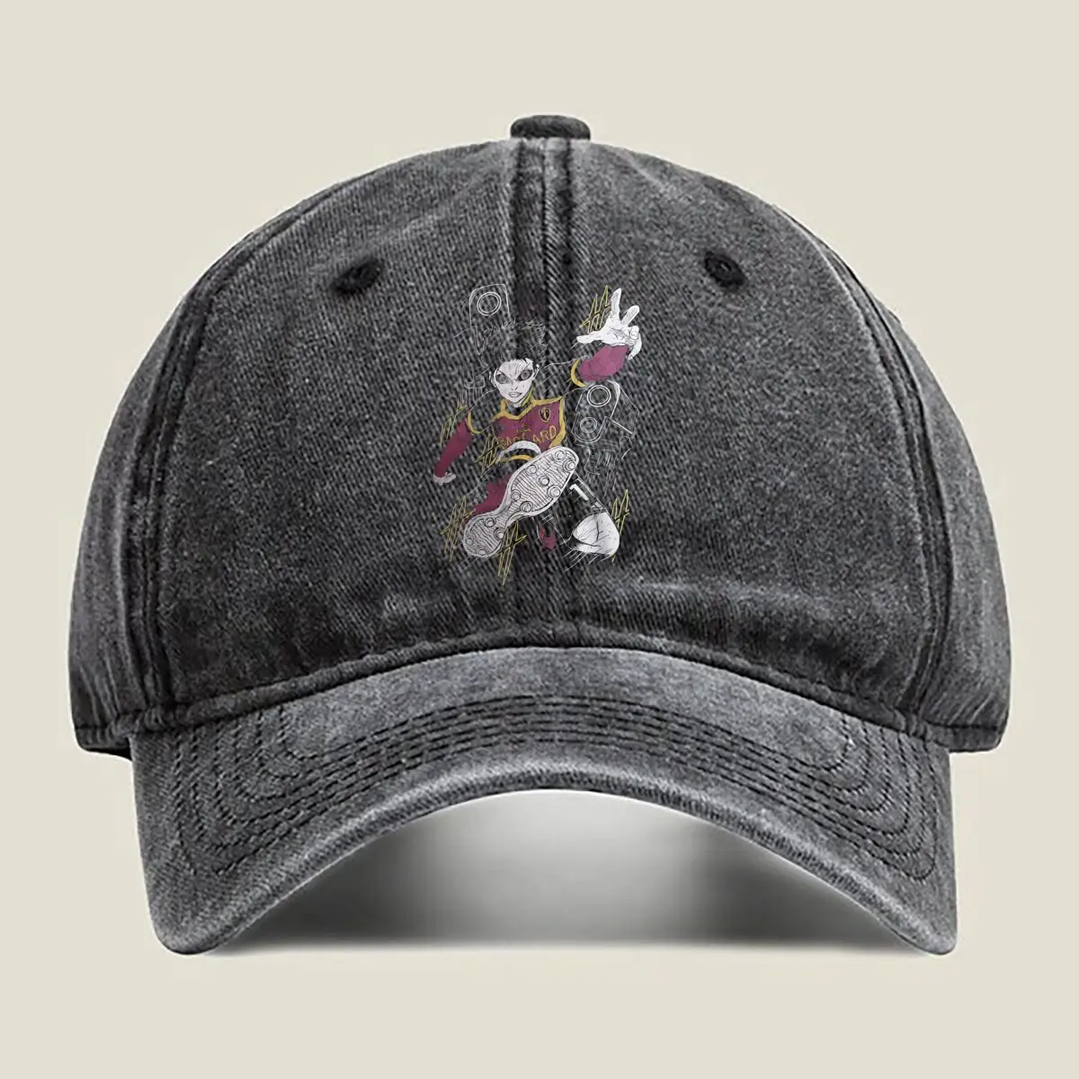 

Sports Player Sports player action - pose art Washed Baseball Cap
