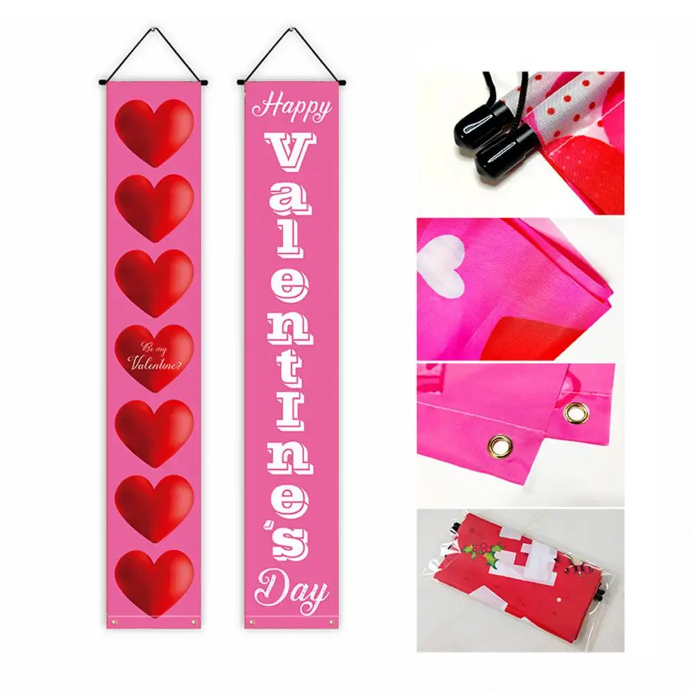 Herz girlande zum Valentinstag Valentinstag Girlande Valentinstag Liebe Herz Girlande Tür hängen für Indoor Outdoor Party