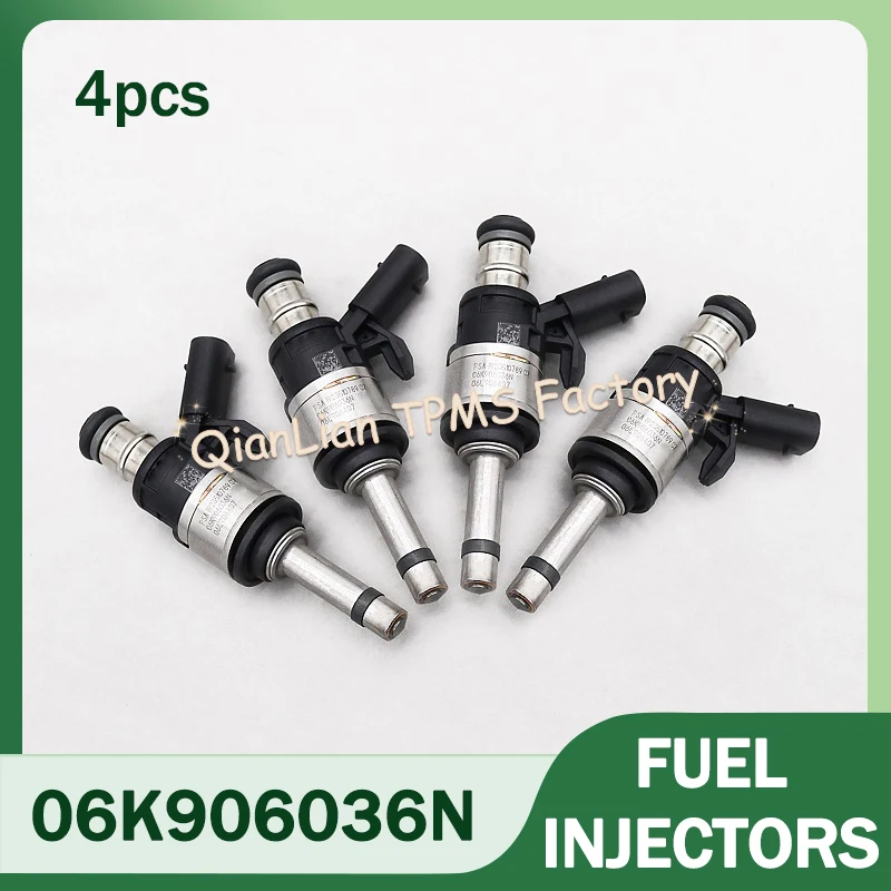 

4 шт. 06K906036N Топливные форсунки для Audi Q5 S3 TTS S3 TT для Volkswagen Golf R Arteon