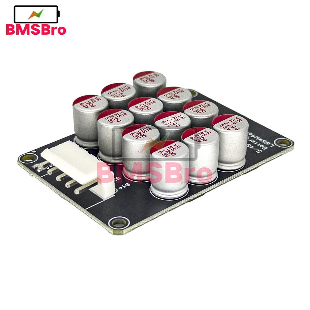 4S 5.5A BMS NCM LFP Li-ion Lipo Lifepo4 LTO Lithium Battery Cells Active Balancer Equalizer for Electric Bicycle Scooter