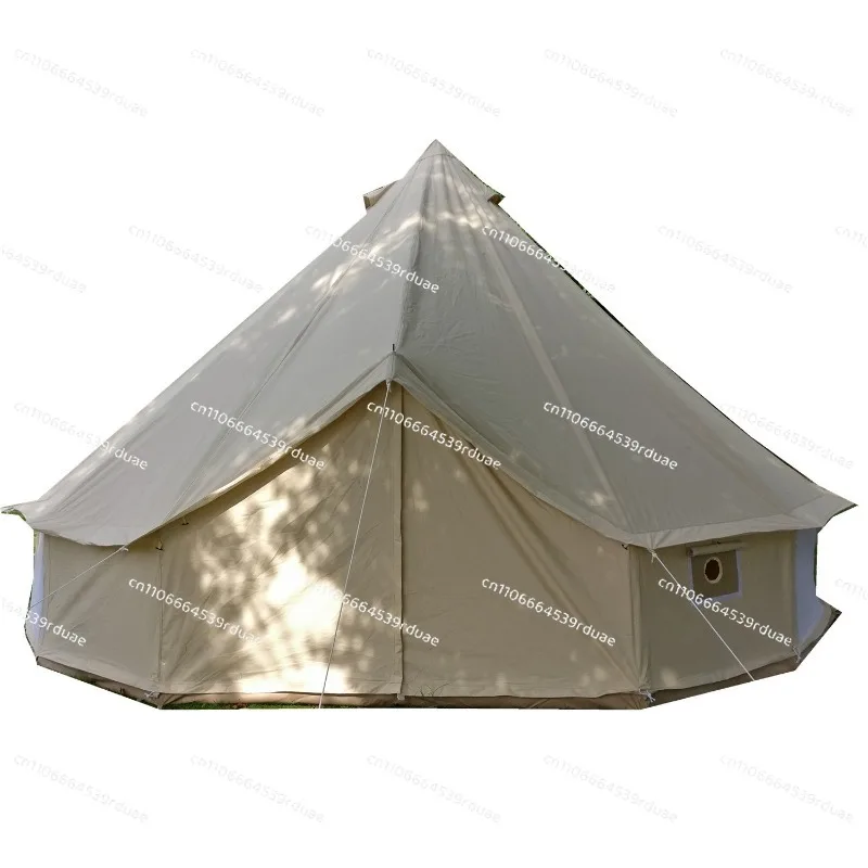 

Camping tent bell tent wedding tent camp cotton canvas oxford cloth protection warm