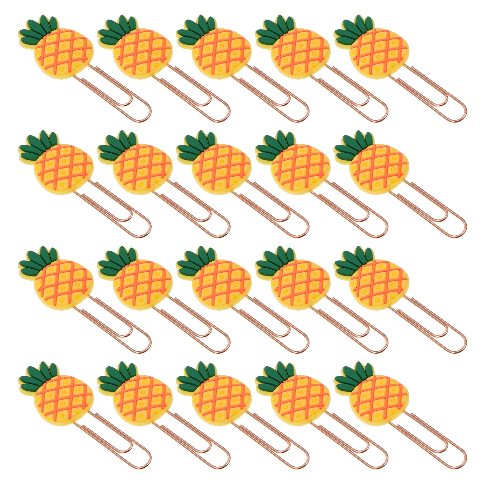 

20 pcs Silicone Bookmark Creative Bookmarks Light Practical For Office School Notebook Calendar Scrapbook Sticker Notes Kids