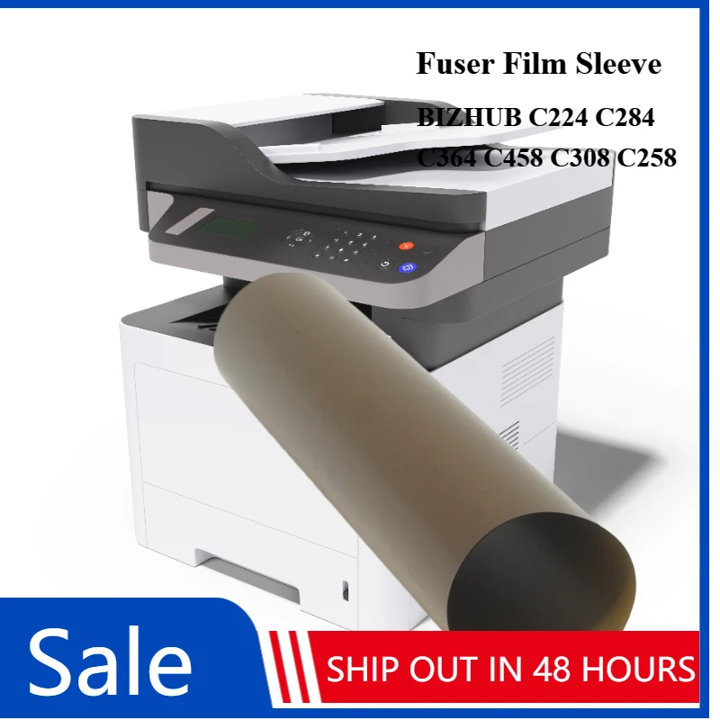 

1 шт., рукав для пленки из металлического материала для KONICA MINOLTA C258 C308 C368 C458 C558 C658, длительный срок службы, китайский, высшего качества