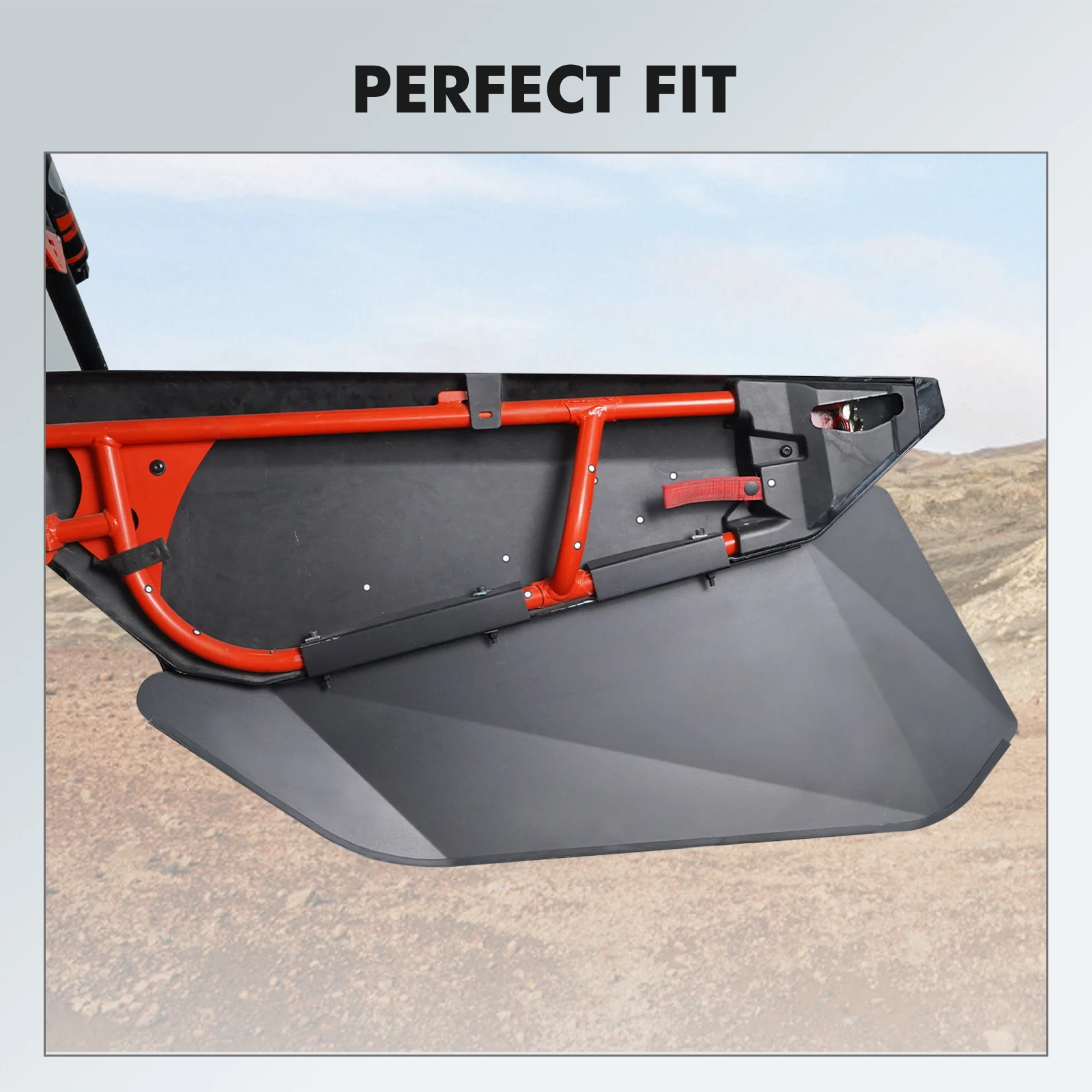 

NICECNC UTV X3 Lower Door Inserts Panels For Can-Am Maverick X3 2017-2023 2021 2020 2019 2018 Billet-Auminum