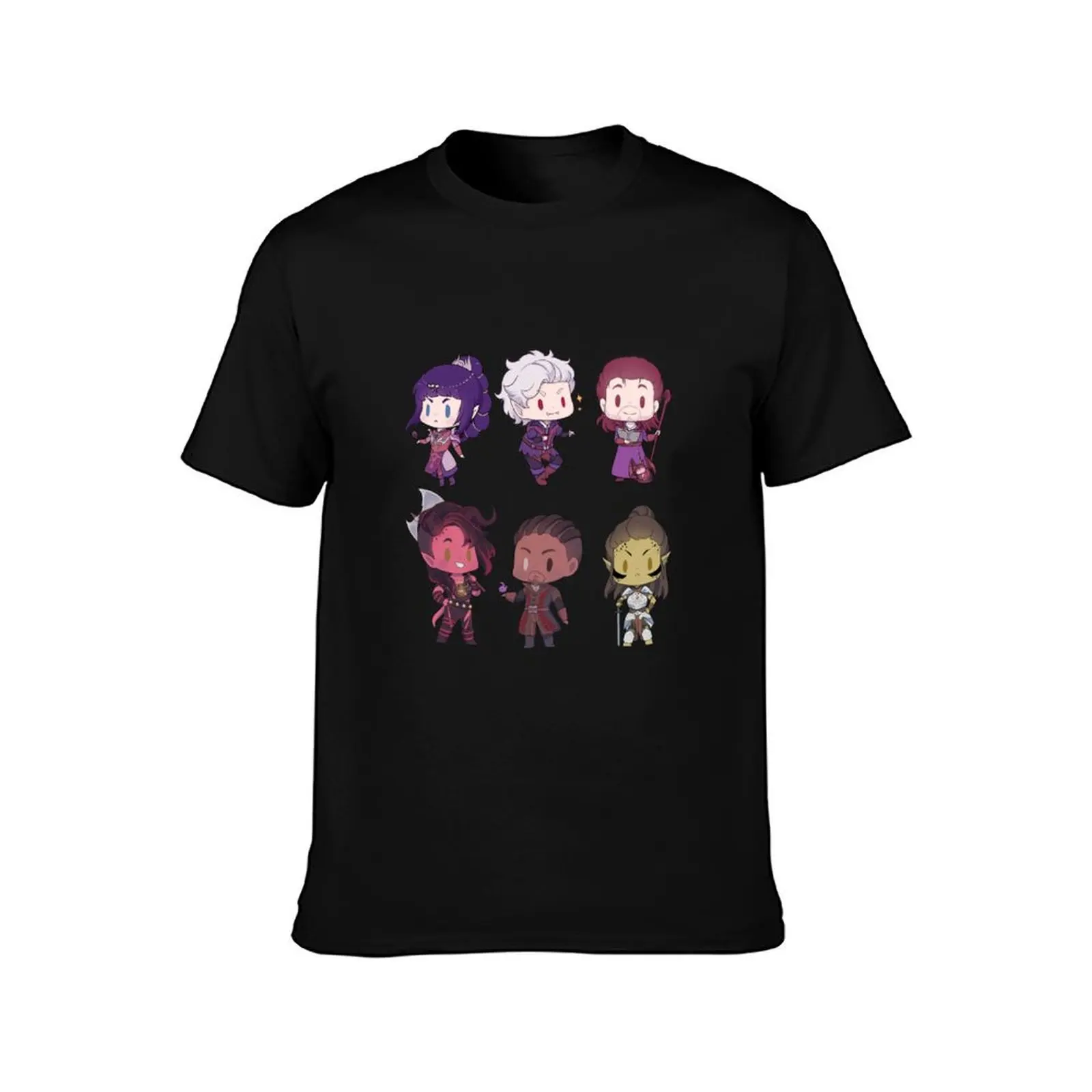 BG3 Companions T-Shirt Fashion Letter Print T-Shirt