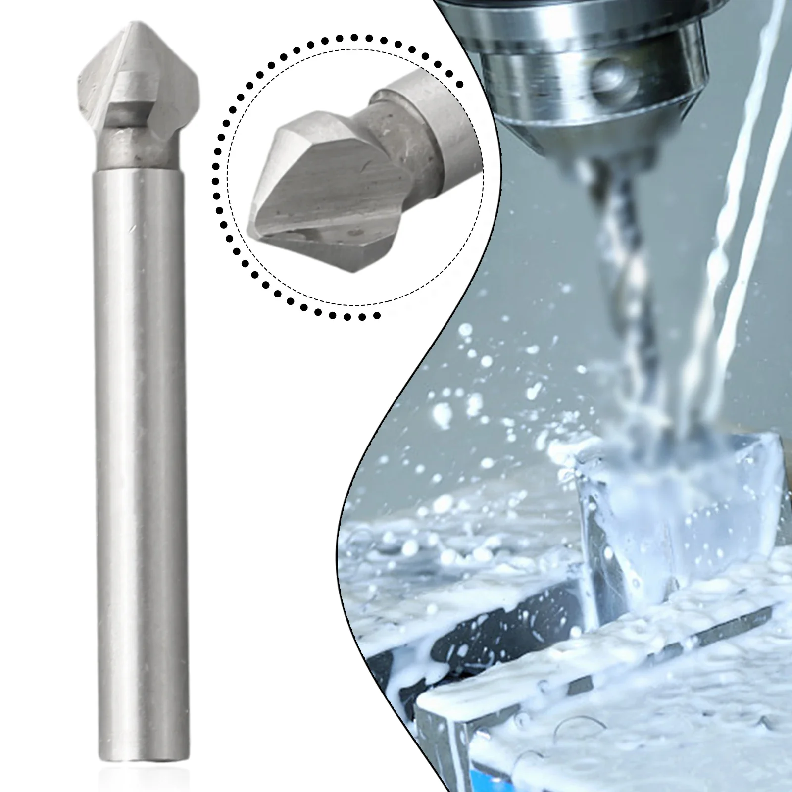 Picture 4: 3Flute Countersink Drill Bit 90Degree Chamfering Tools Chamfer Cutter 6.3-20.5mm High-selling Power Tool Accessories