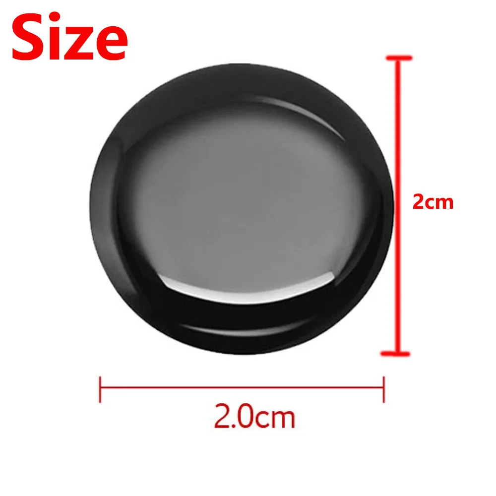 4/12/20/40Pcs Black Car Door Lock Keyhole Protector Stickers Cover Accessories Stickers Trim Car Door Lock Screw Protector Key 2