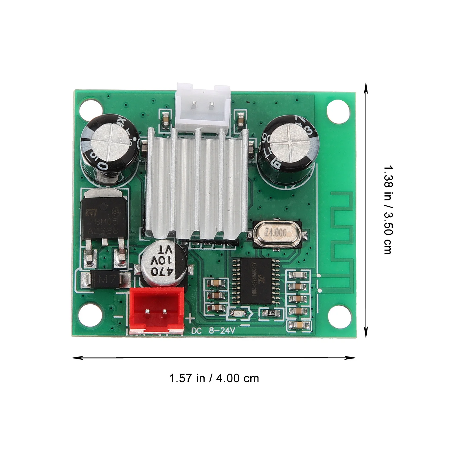 Placa receptora, Mini módulo amplificador de 30W, componente de Audio de graves estéreo para altavoces Diy, Audio portátil