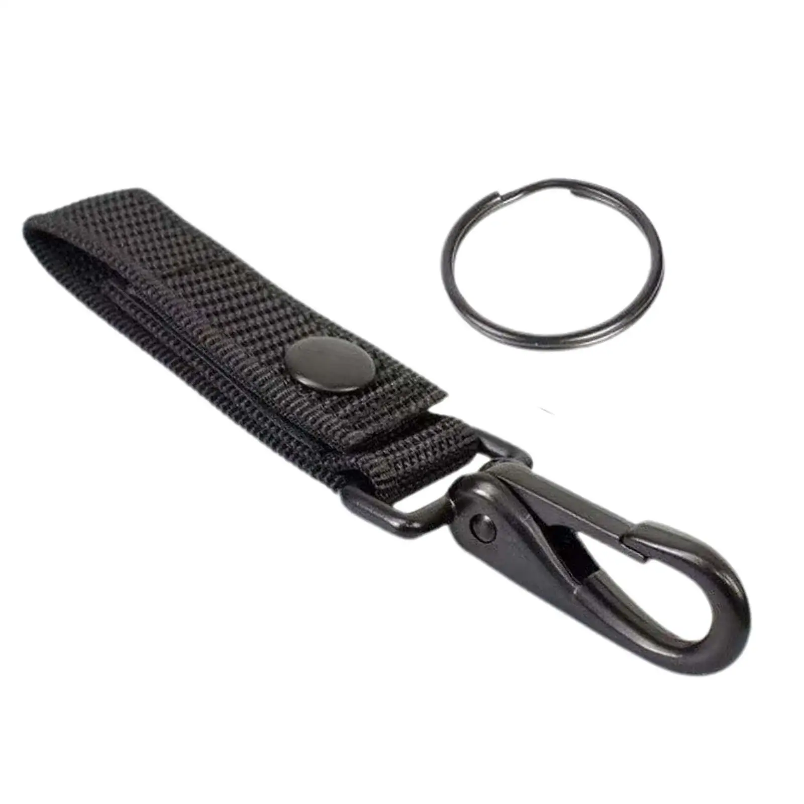 Heavy Duty Belt Keepers with Key Holder Key Ring Holder Nylon Webbing Buckle