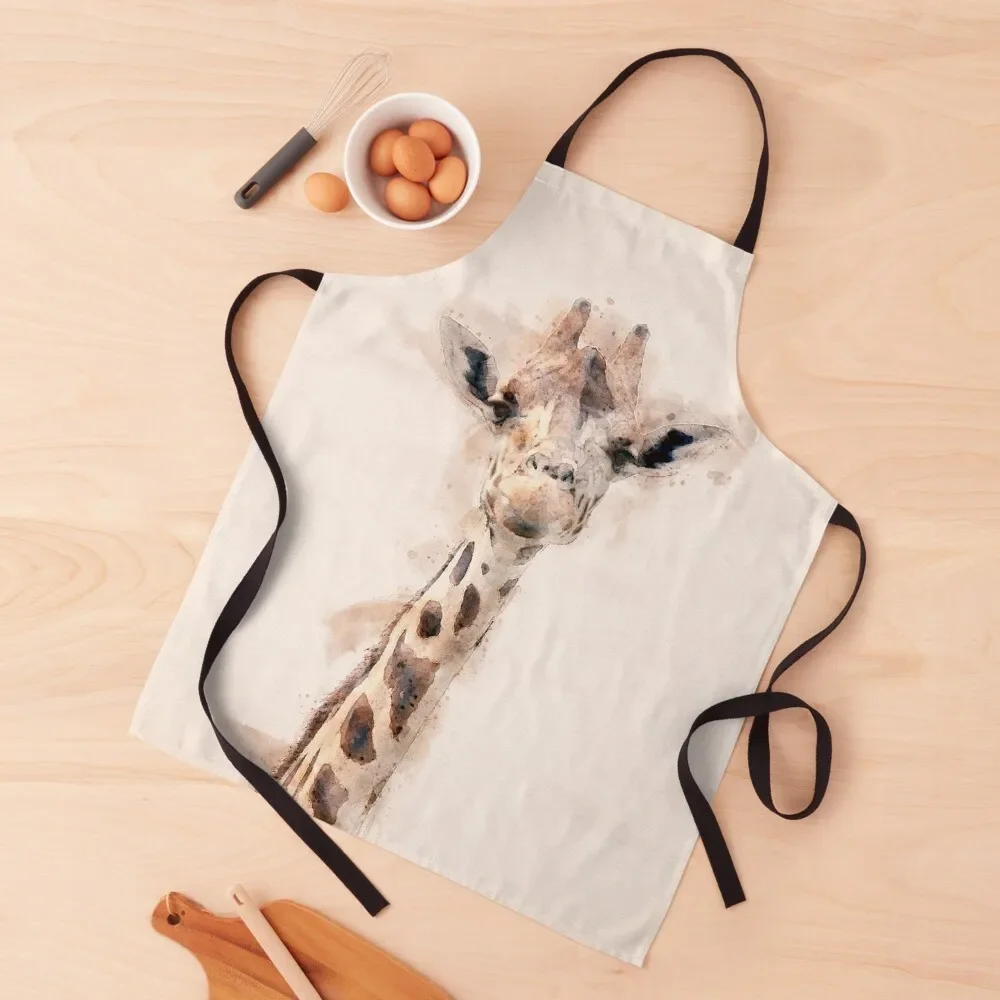 

There is a Giraffe in the Room! Apron Kitchen For Men Woman Kitchen Household Items Apron