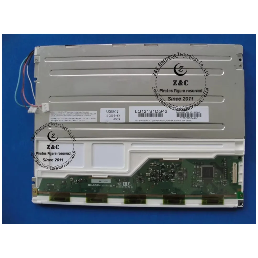 LQ121S1DG42 Original 12.1 inch 800*600 LCD Display Screen Panel for Industrial Application for SHARP