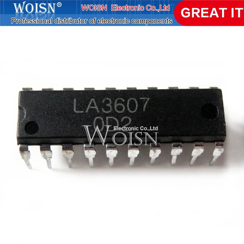 10PCS LA3607 3607 DIP-20