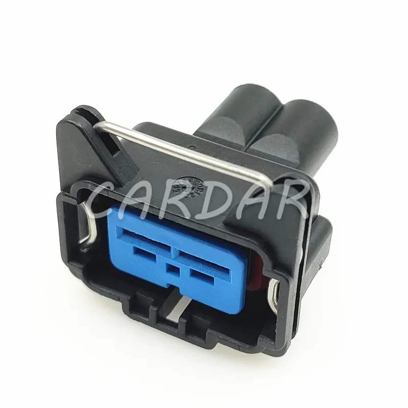 1 Set 2 Pin 93BG-14489-KBA 6.3mm Water Tank Electronic Fan Plug AC Assembly Automotive Waterproof Connector For Ford