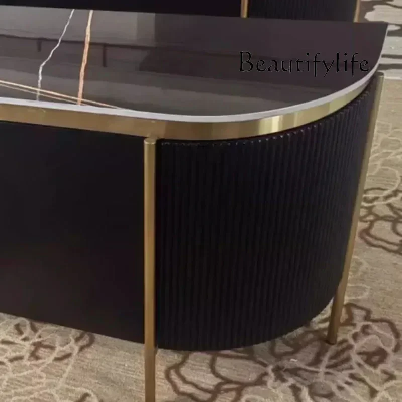 TT مدفأة القهوة حامل تلفاز خزانة غرفة المعيشة حامل تلفاز خزانة عرض الترفيه Mueble Tv Madera الأثاث الطبيعي