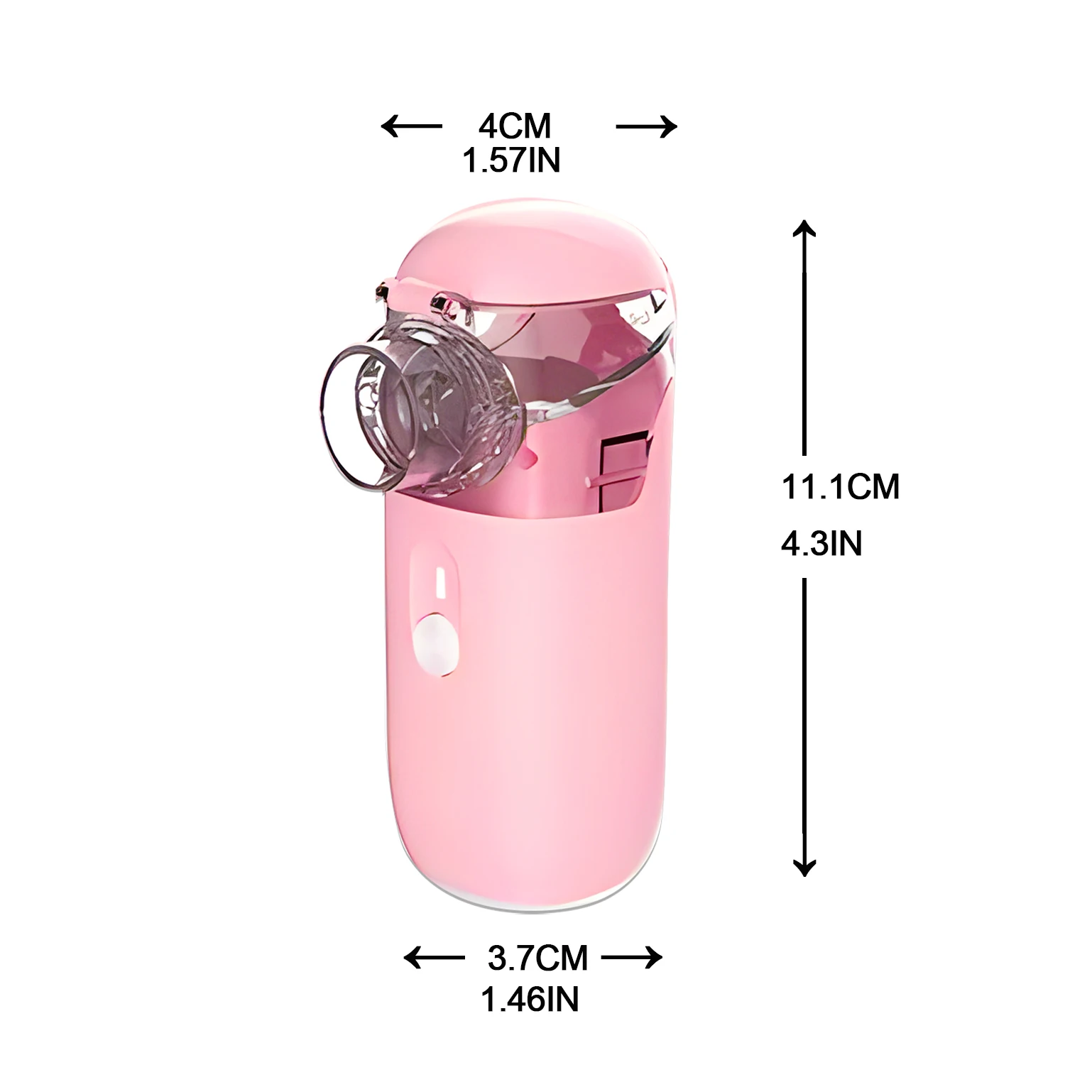 Mini Handheld Portable Auto Clean Inhale Nebulizer Mesh Atomizer Silent Inhaler Nebuliser For Kids Nebulizador