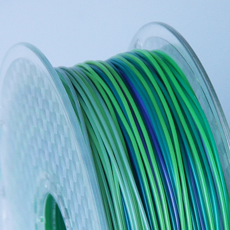 Elastic Flexible 3D Printer Filament 250g/500g/1kg TPU Rainbow 3D Printing Rubber Material 1.75mm 95A TPU Filament 400g