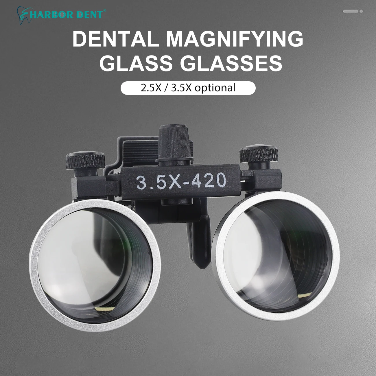 

2.5X 3.5X Dental binocular magnifier with Clip Magnifying Glass Dentist Surgical Magnifier products