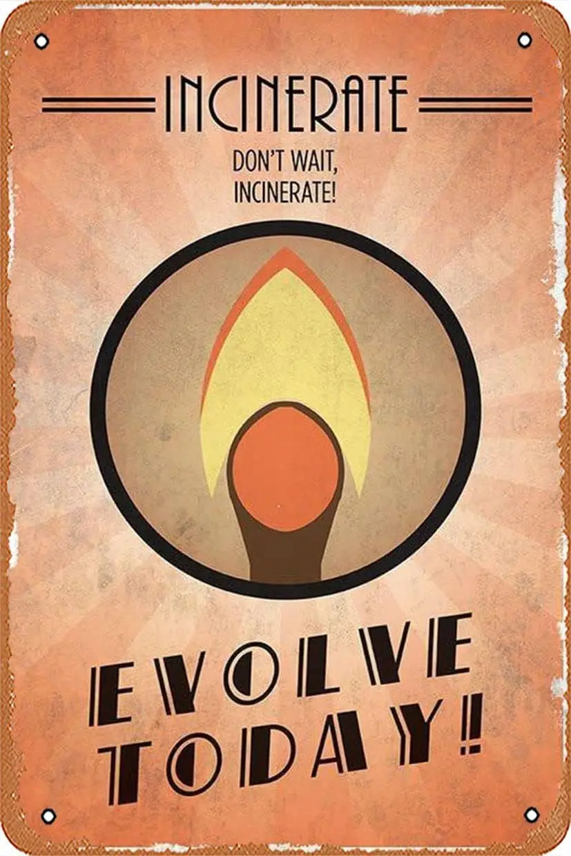 1Q,Retro Metal Sign…