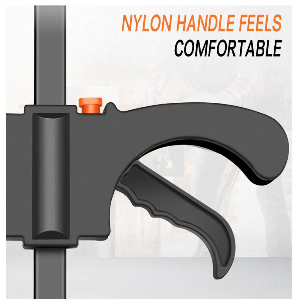 4-Inci Woodworking Clamp Quick-Adjust Wood Clamp Quick Juicer Clamps Set Clamp Kit Dropshipping