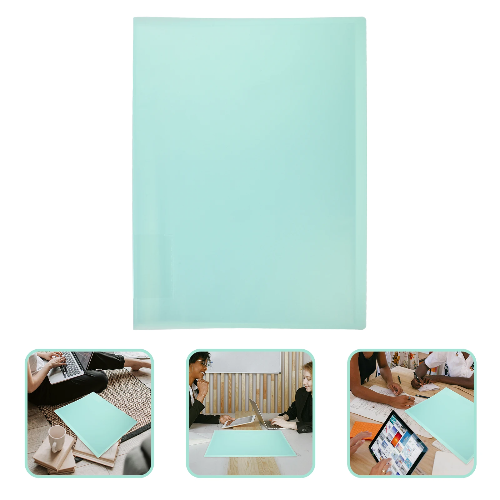 

A3 Display File Multi Pocket Lightweight Document For Office Plastic File Organizer Artwork Storage Binder Sheet Folder Greeting