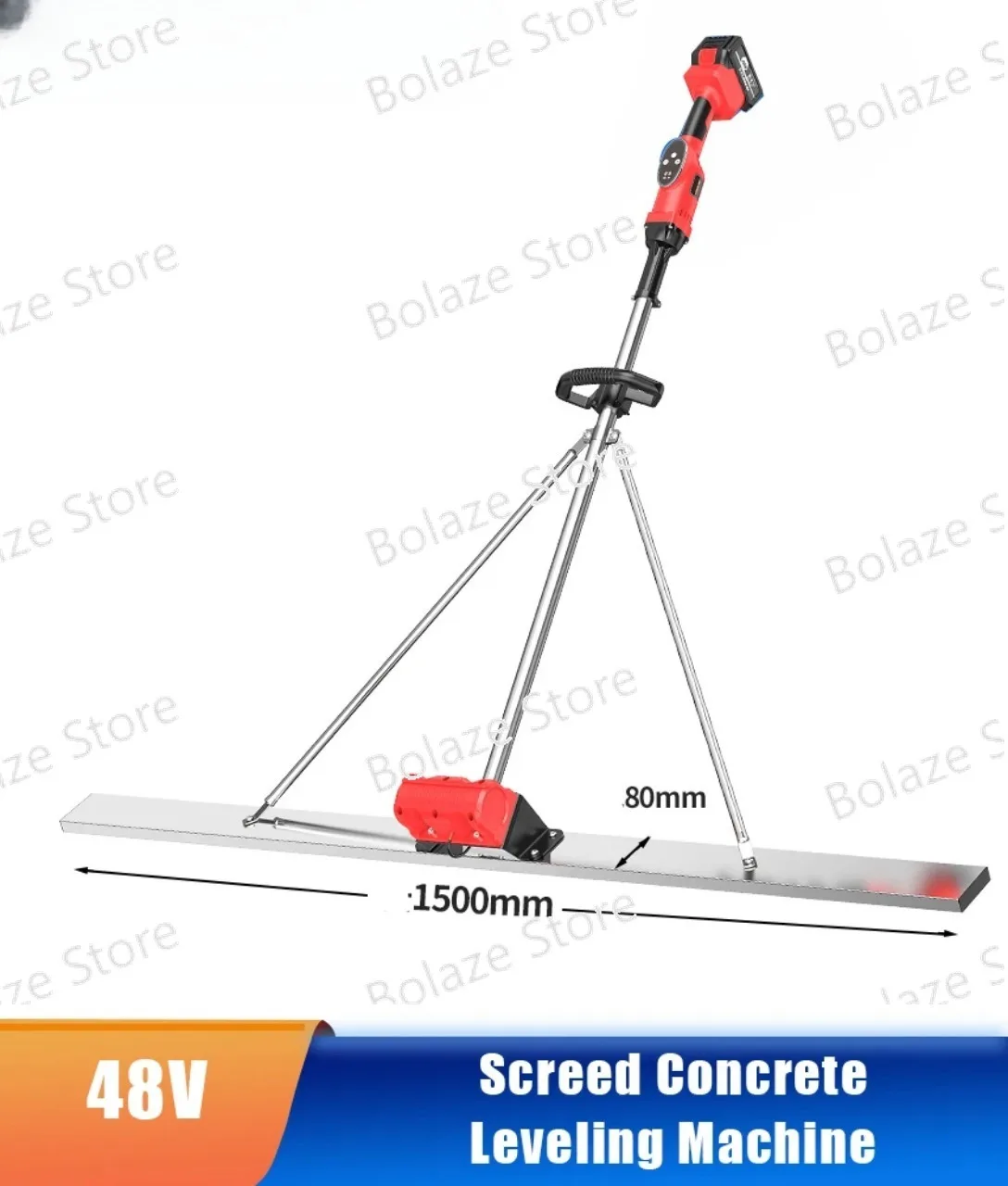 Electric trowel polishing screed concrete vibrator road leveler Lithium vibrator