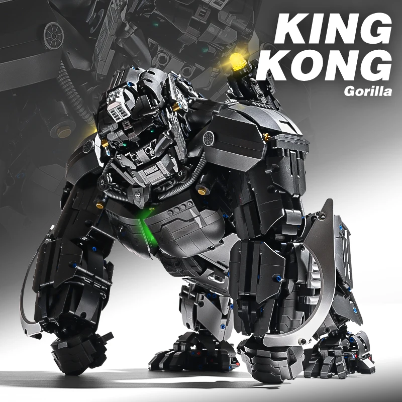 

4160pcs Technic Model Building Blocks Toys Gorilla King Kong Mecha Movie Building Adult Sets Building Blocks Gift Christmas Gift