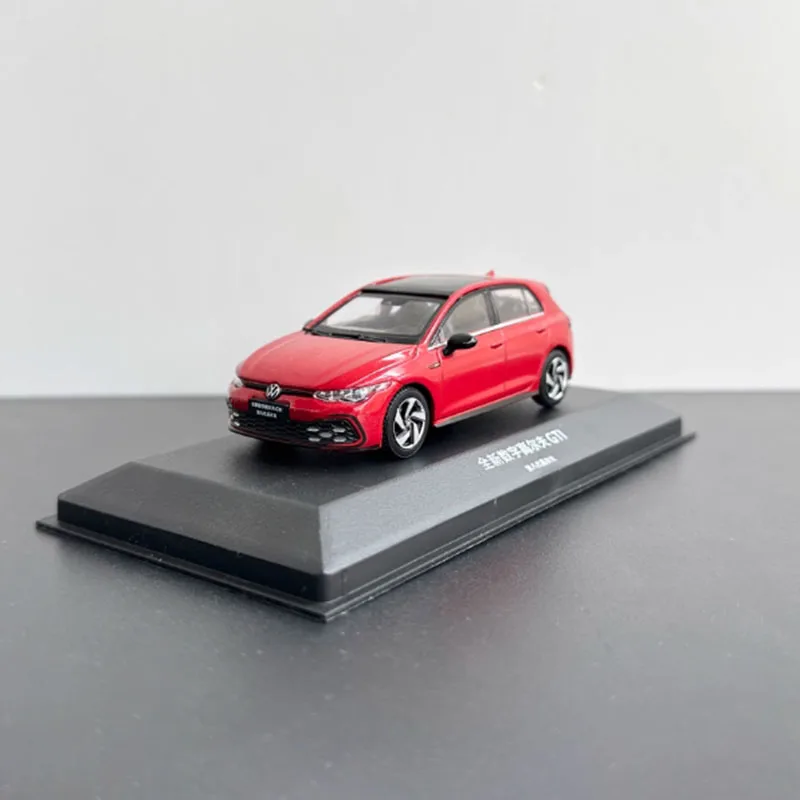 Modèle de voiture de simulation VW Golf GTI, alliage de huitième génération, collection Leges, cadeaux de vacances décorés, jouets originaux, échelle 1:43